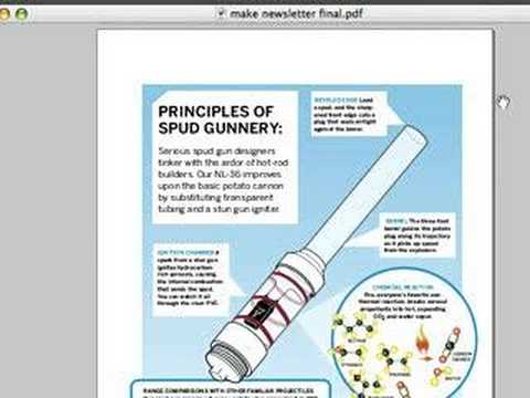 What is a 3D PDF? MAKE shows you - witha potato gun