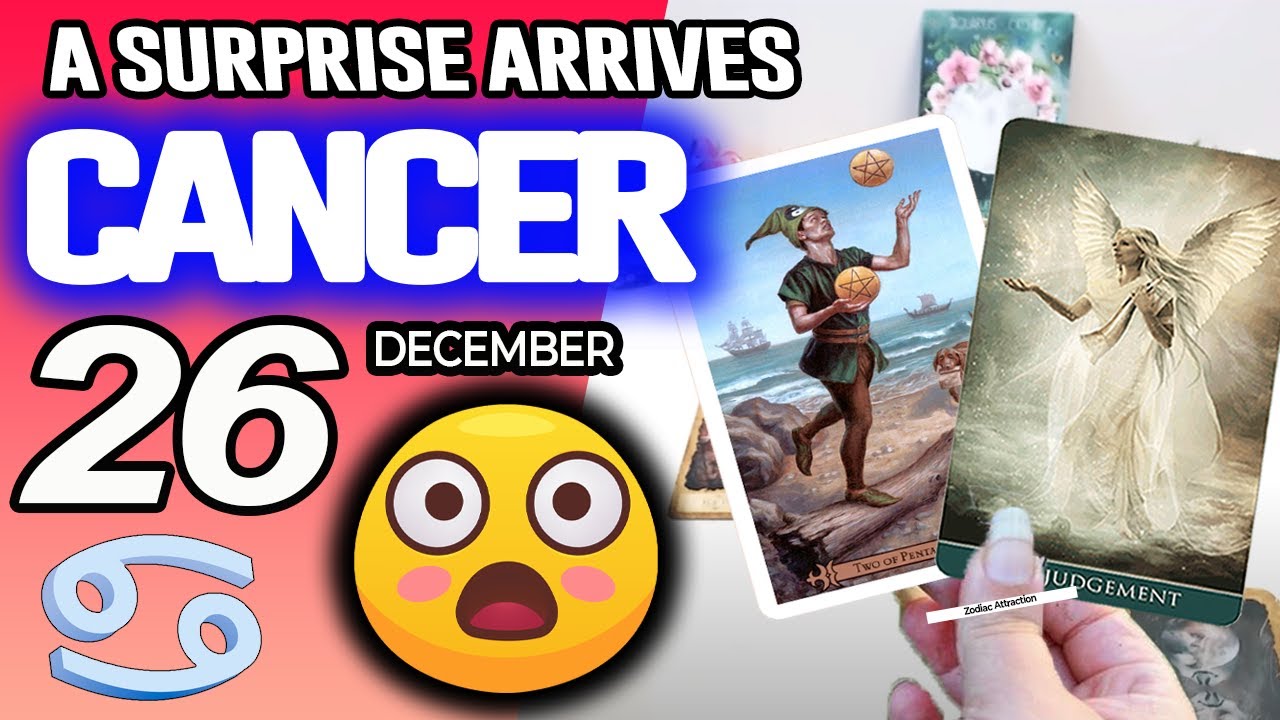 Cancer Horoscope for December 26, 2025 ♋