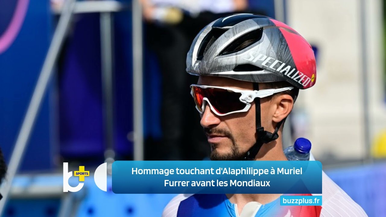 Julian Alaphilippe Rends un Touchant Hommage à Muriel Furrer Avant les Mondiaux 🇨🇭