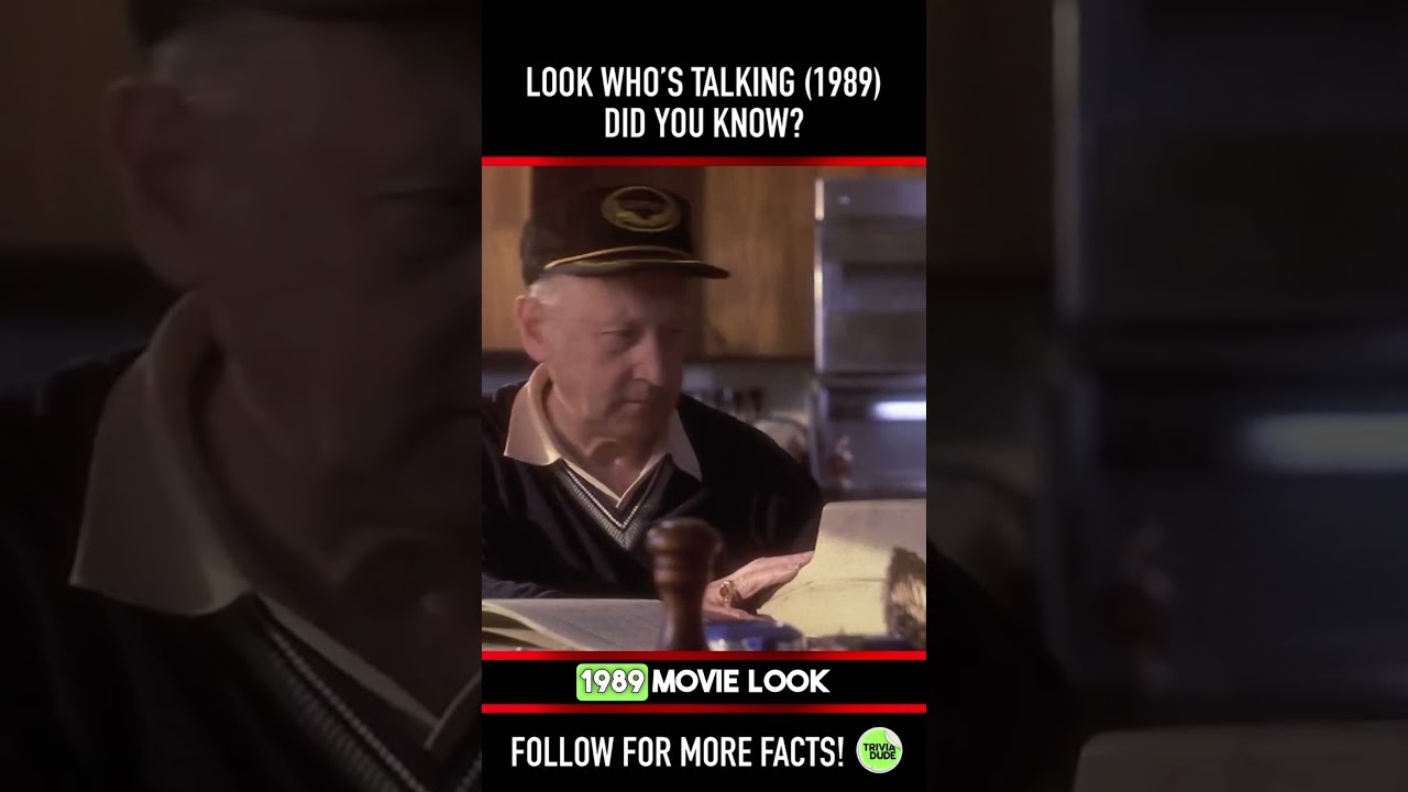 Interesting Fact About Look Who’s Talking (1989) 🎬
