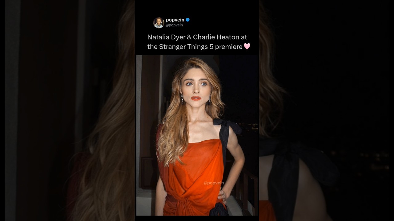 Natalia Dyer’s Heartfelt Look at Charlie Heaton During Stranger Things 5 Premiere 😍