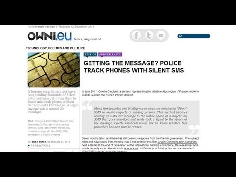 What is Silent SMS (Invisible text): How your mobile device location could be tracked by it?