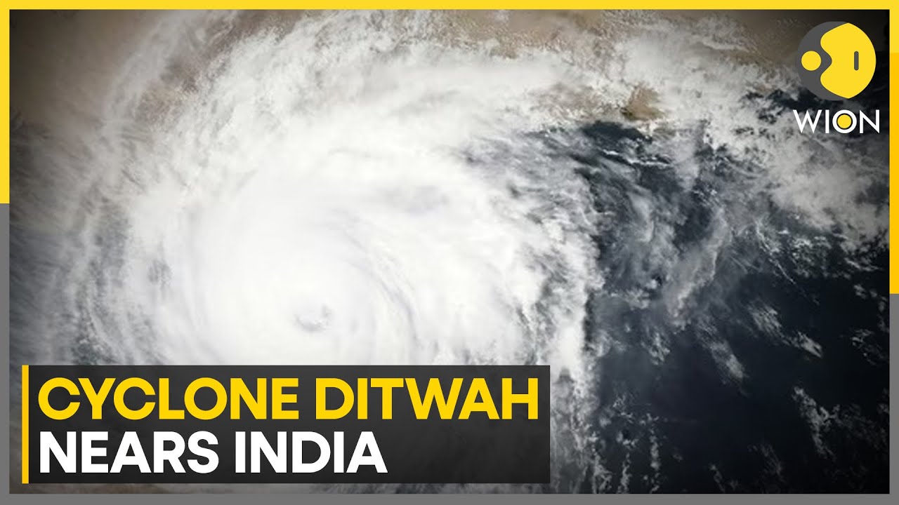 Cyclone Ditwah Approaching India’s Coast 🌪️