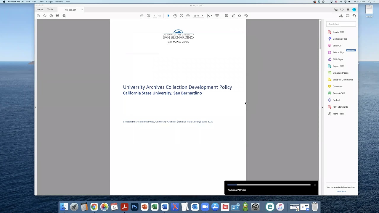 ART 5500: Reduce PDF Size with Adobe Acrobat 📄