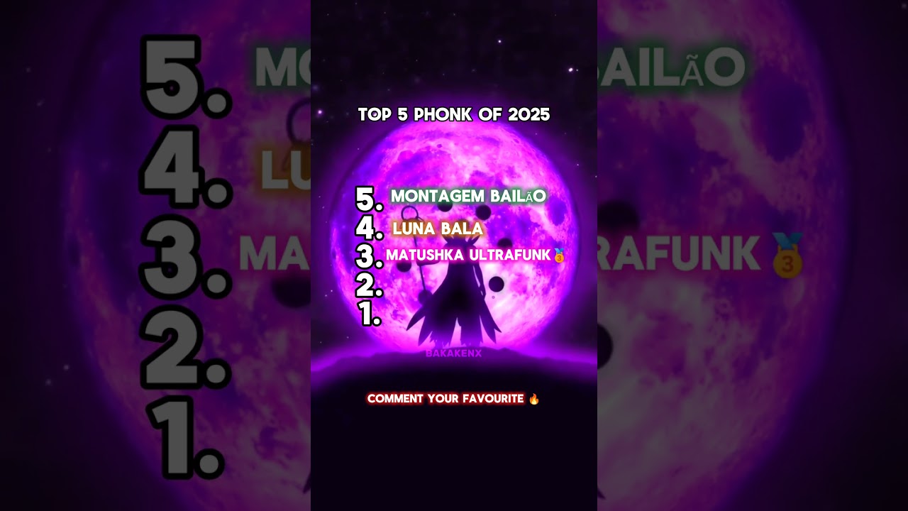 Top 5 PHONK Songs of 2025 🎶