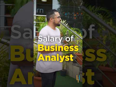 🔥 How Much Does A Business Analyst Make? | Salary Of Business Analyst In India #Shorts #Simplilearn