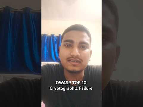 OWASP TOP 10 - Cryptographic failure in cyber security #cybersecurity