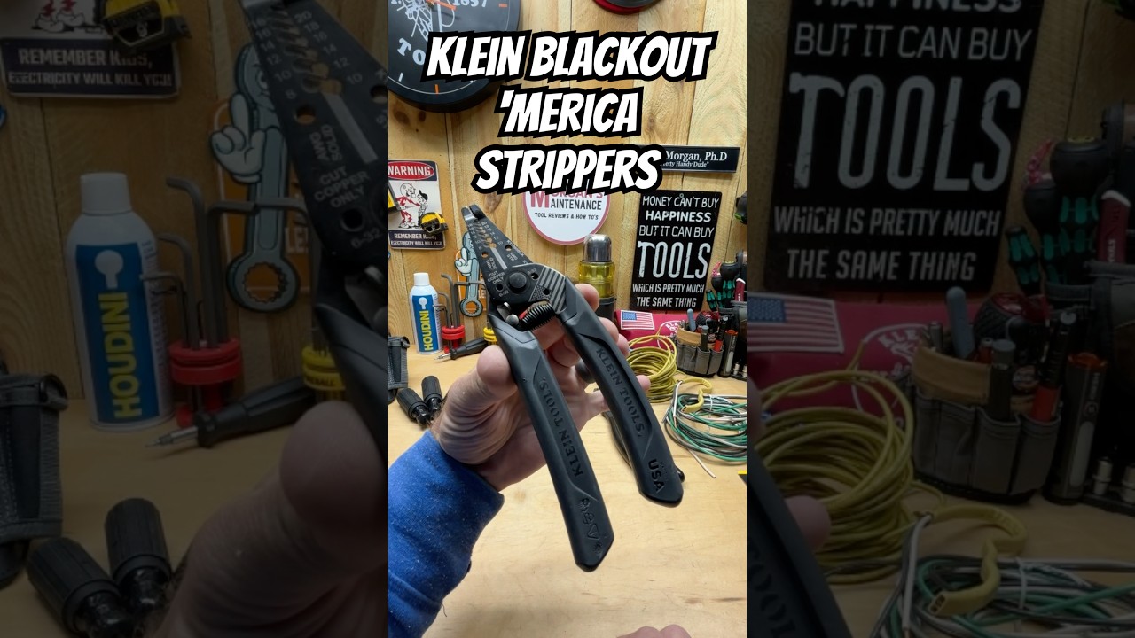 Klein Blackout ‘Merica Wire Strippers – Limited Edition 🇺🇸