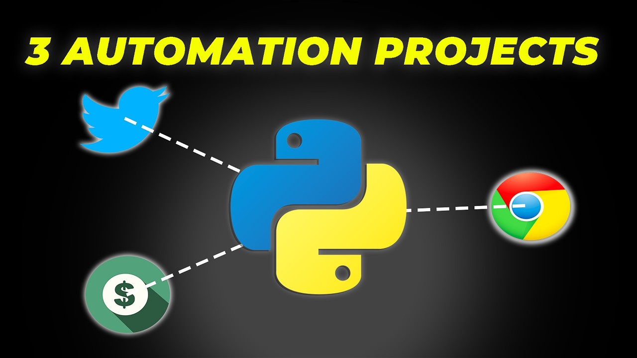 3 Python Automation Projects for Beginners 🚀