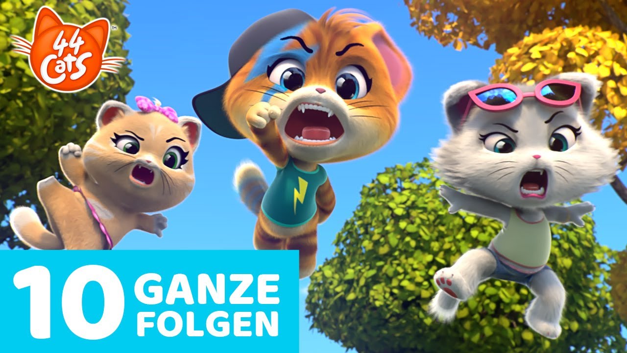 44 Cats Staffel 1: 10 Folgen 🧶 Kompilation