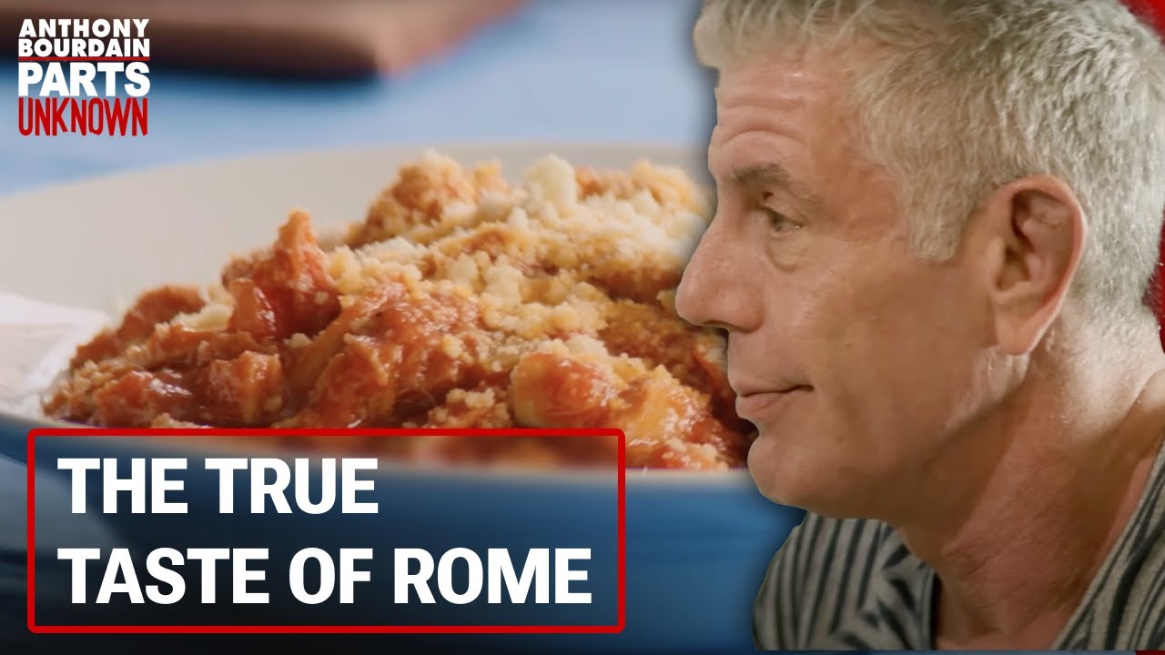 Rome's Hidden Food Markets 🍽️ | Anthony Bourdain