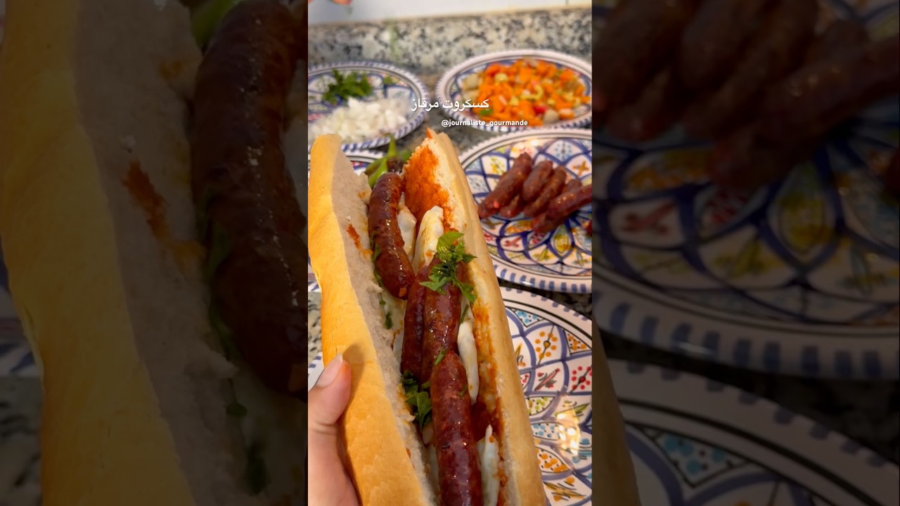Delicious Tunisian Merguez Kaskrout 🇹🇳 | Easy Recipe to Try Now!
