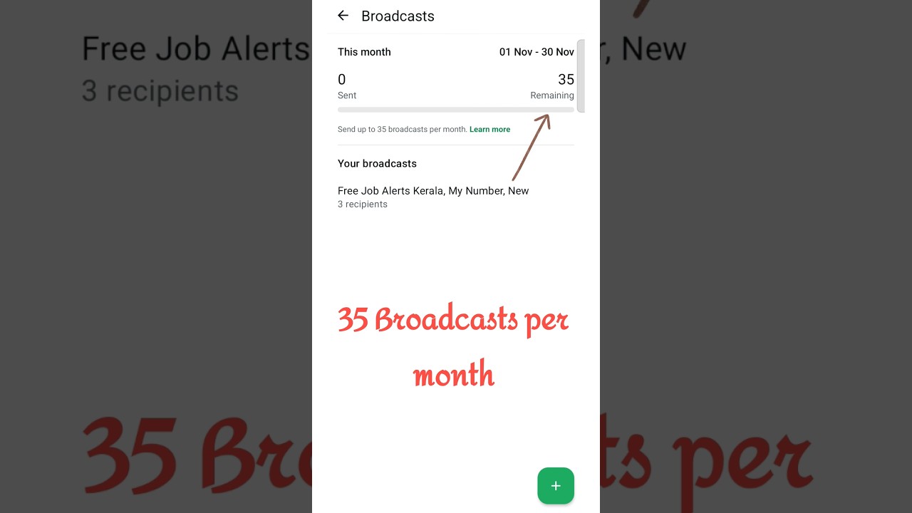 WhatsApp Limits Broadcasts to 35 per Month 📱