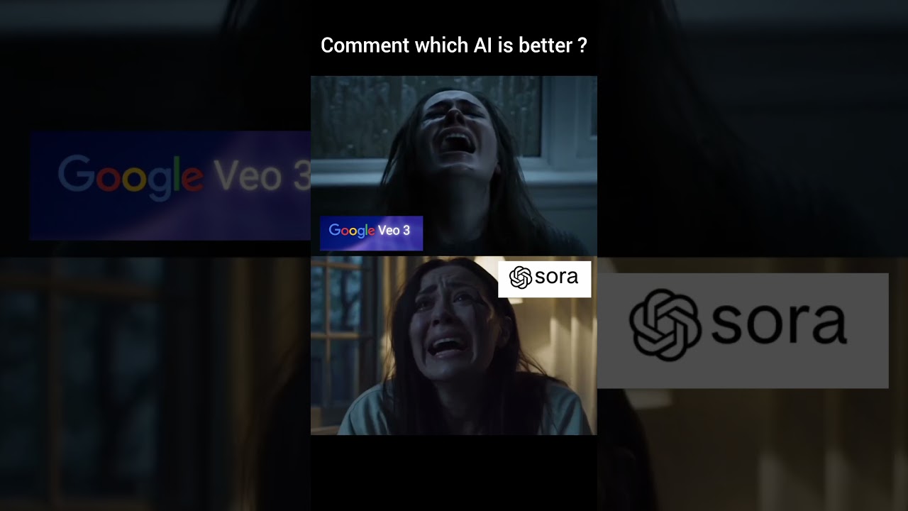 Google Veo 3  vs  Sora Open AI