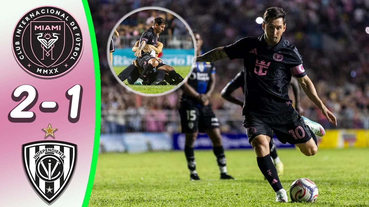Inter Miami vs Ind. del Valle 2:1 Highlights & Messi Goal ⚽