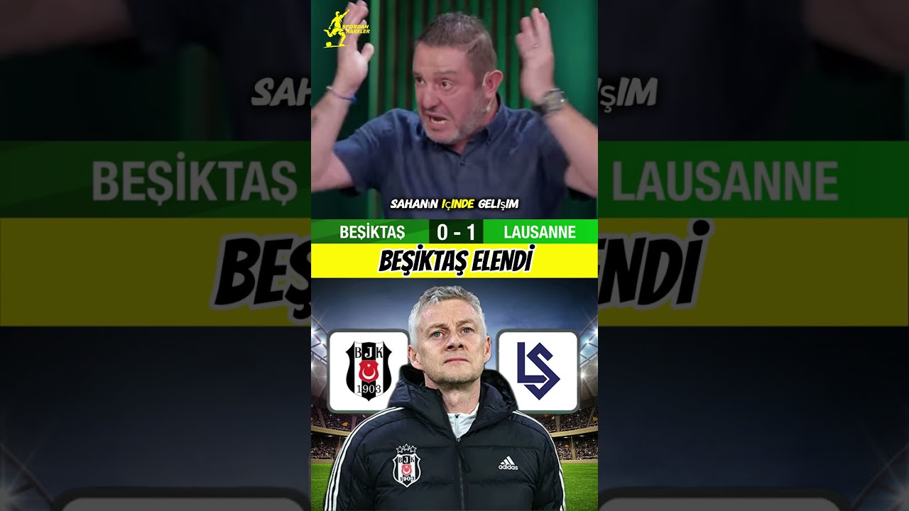 Beşiktaş Elendi, Maç Sonu Detaylar ⚽