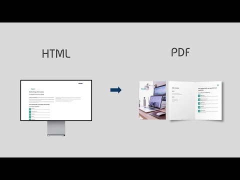 🆕html To Pdf Converter 👉 How To Convert Html To Pdf For Free Video