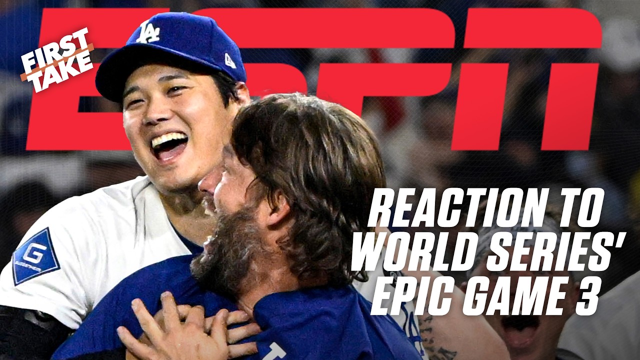 First Take Reacts to Epic 18-Inning World Series Game 🚨 Is This the Greatest in History?