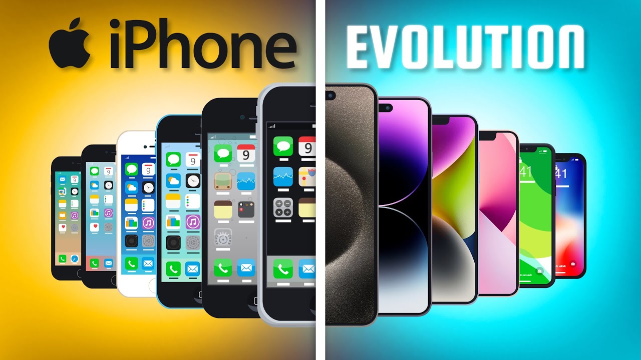 iPhone Evolution: From 2007 to iPhone 15 📱