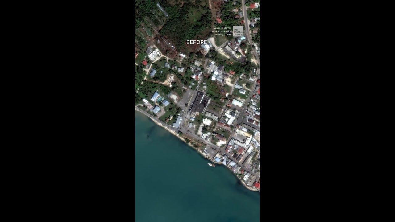 Melissa's Devastation: Jaw-Dropping Before & After Satellite Images of Jamaica 🌪️