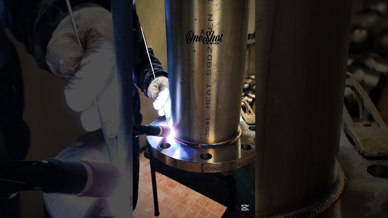 TIG Welding at 130 Amp 🔥 with Run Brother