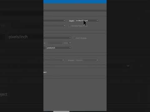 Fix RAW Files are Opening as 16 Bit images in Photoshop