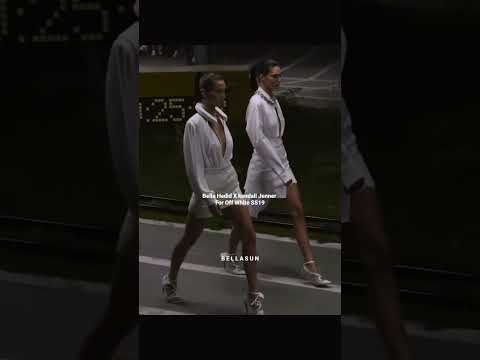 Iconic Duo🔥 #foryou #runway #supermodel #kendalljenner #bellahadid