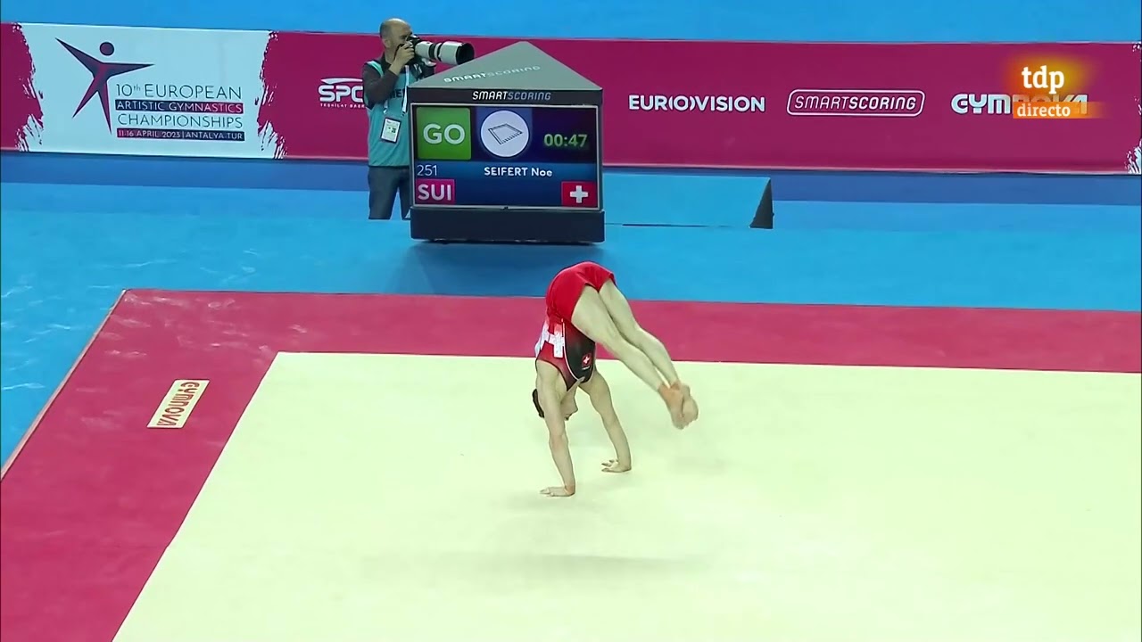 Noe Seifert's Stunning Performance at the 2023 European Championships - AA & FX Highlights ✨