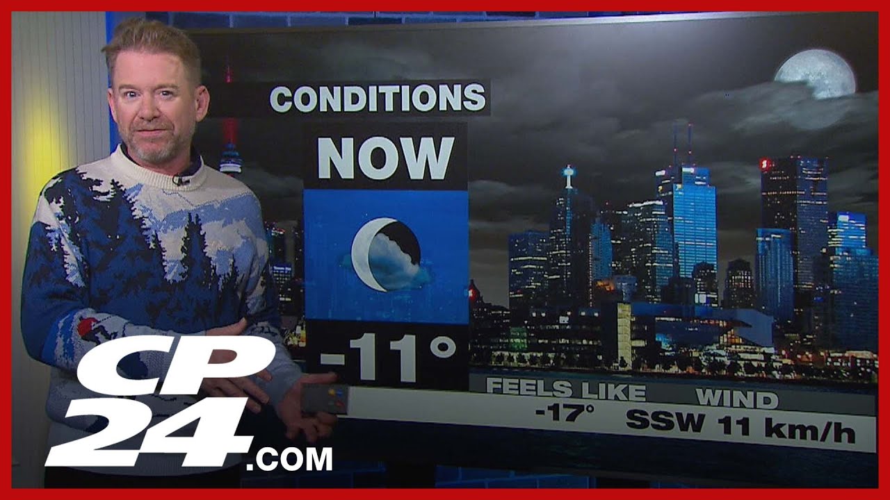 Toronto Faces 10 cm Snow & Cold Temps ❄️