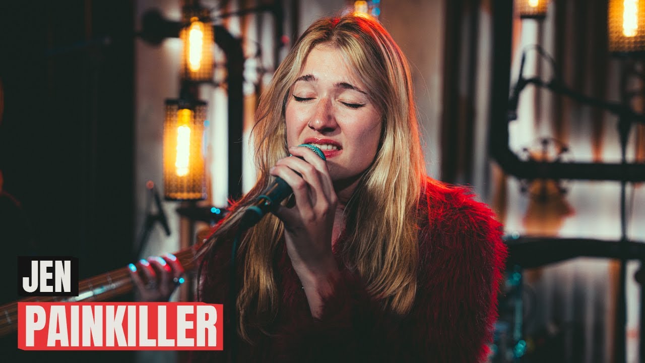Jen brengt haar debuutsingle ‘Painkiller’ live – Een onvergetelijke performance 🎤