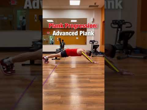 Plank Progression (DO THESE FOR ABS‼️) #shorts