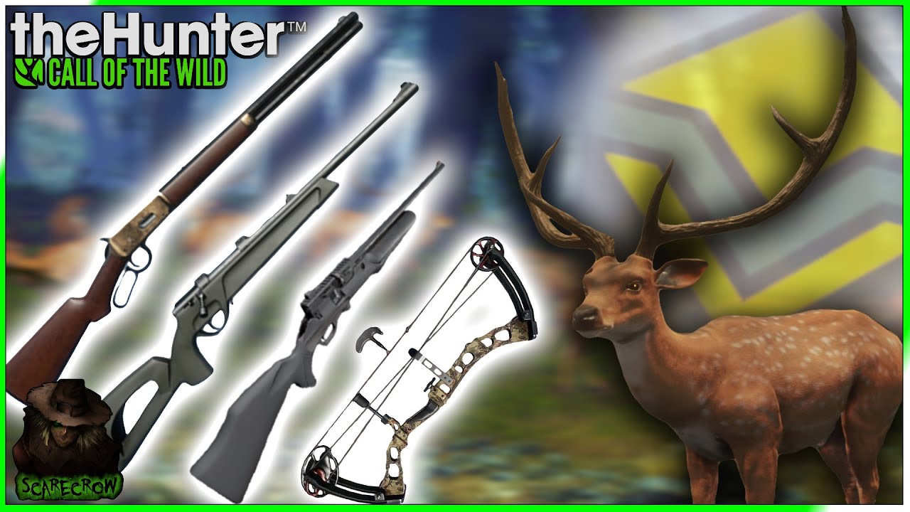 4 Hunting for Diamonds & Axis Deer with Guns & Bow 🎯