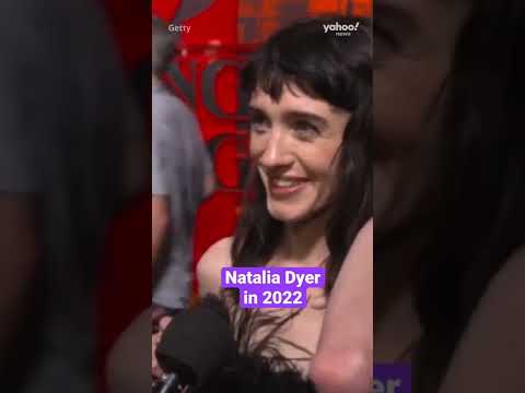 Natalia Dyer in 2016 vs 2022 | #shorts #yahooaustralia