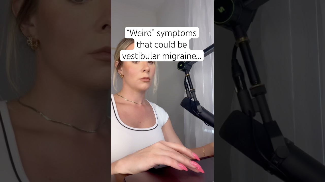 Weird symptoms that could be vestibular migraine #migraine #vestibular #migrainesymptoms #floating