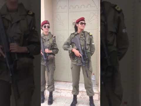 Tunisian🇹🇳 army girls❤❤... Wakra swag songs🎵🎵... Tunisia🇹🇳 girls❤❤... #armygirl #girlpower #armys