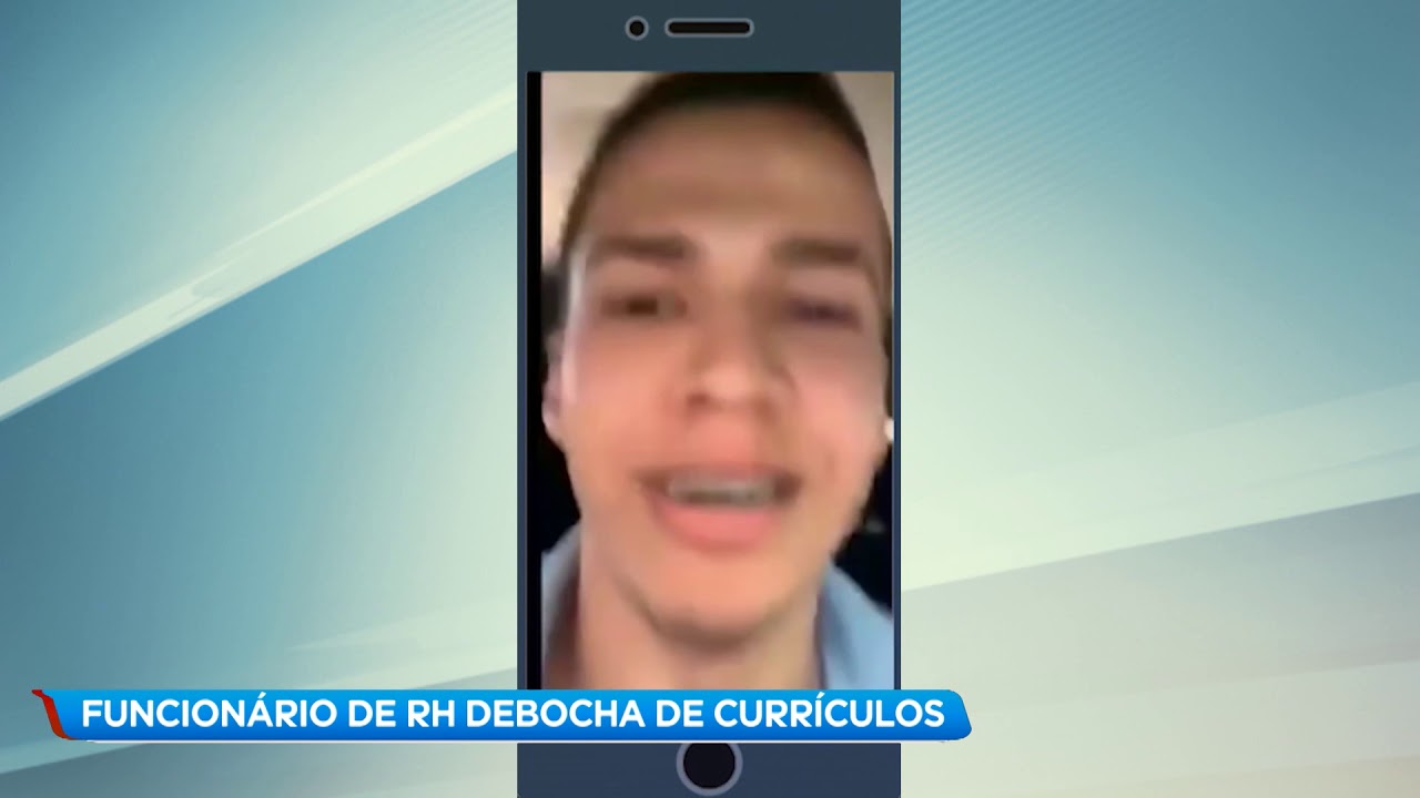Homem Zomba de Currículos em Rede Social 😡