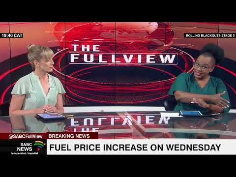Fuel price increases on Wednesday