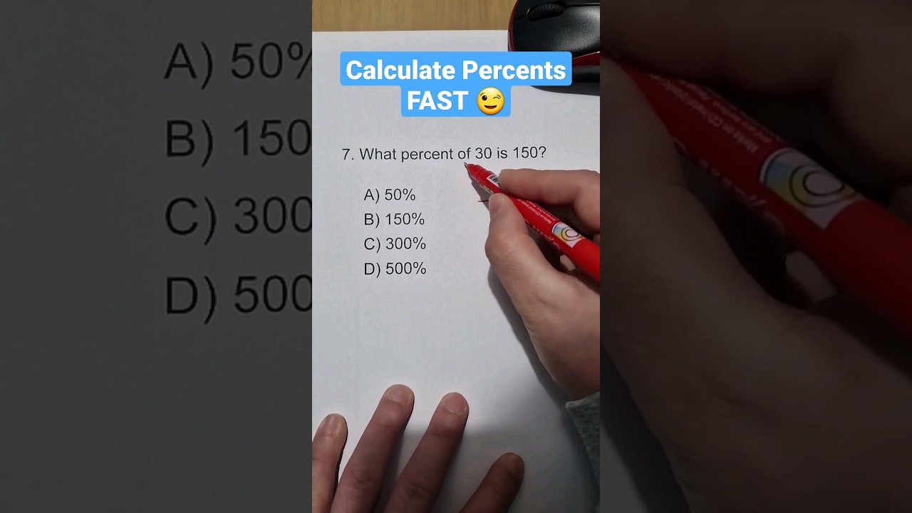 Quick & Easy Percentage Calculations in Seconds! β‘οΈ
