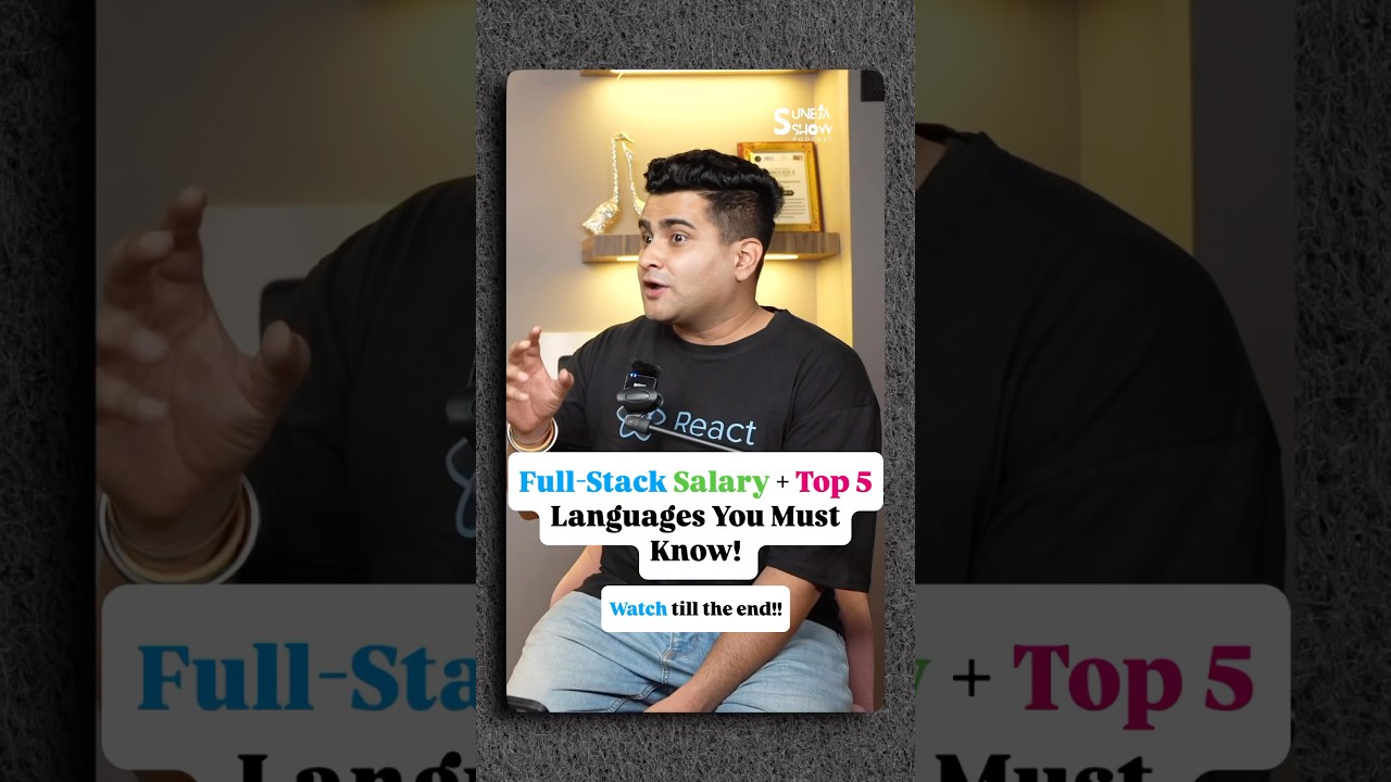 Full-Stack Salaries & Top 5 Languages to Learn 💼