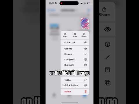 reduce file size ( compress pdf) on your iphone for free without any app #smartphone #iphonetricks