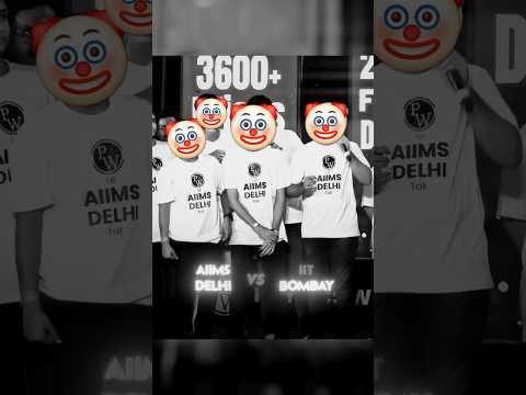 Doctor's Destroyed in MilliSeconds🤡🤡 #shorts #pw #physicswallah #jeewallah