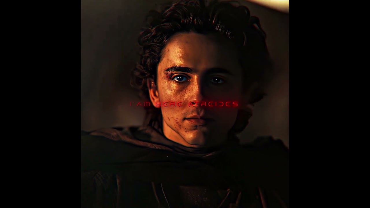Paul Atreides Duke of Arrakis 4K Edit 🎬