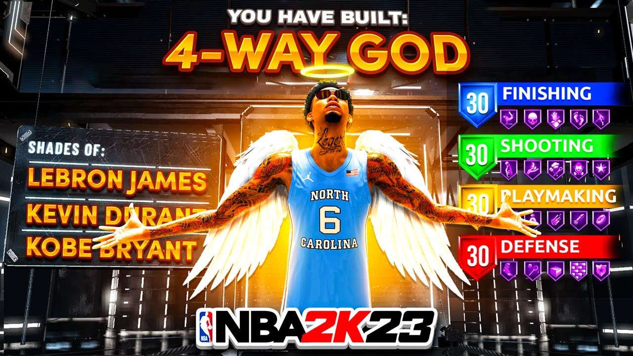 Best 4-Way God Build in NBA 2K23 🏀