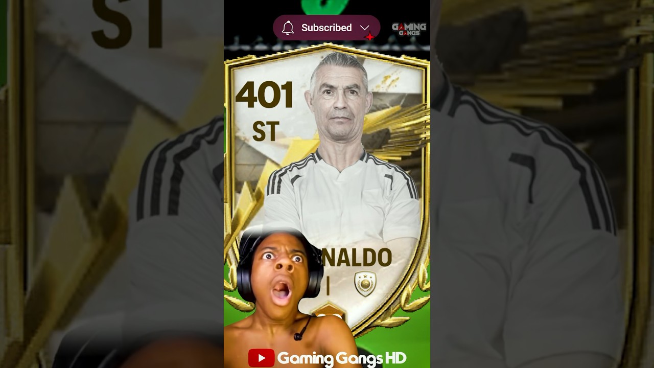 Ronaldo in FC Mobile 25 vs 2050 👑🔥