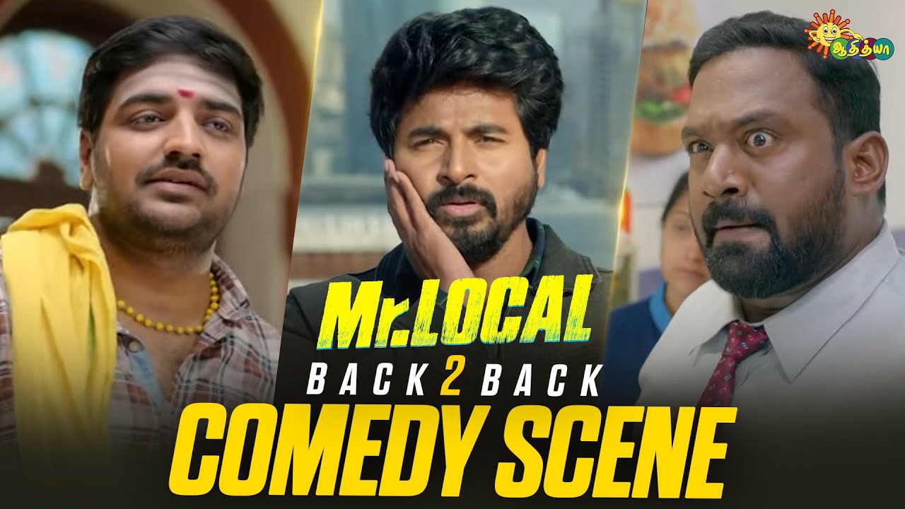 Mr. Local Comedy Scenes Part 2 😂 | Sivakarthikeyan & Robo Shankar