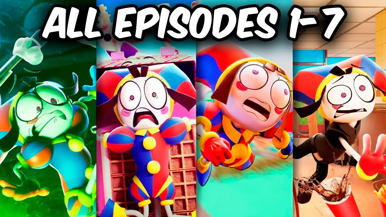 All Episodes of The Amazing Digital Circus (1-7) 🎪