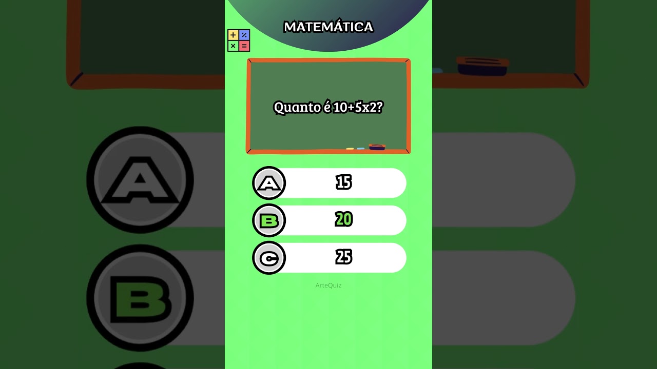 Desafie sua Mente com Nosso Quiz de Matemática! 🧠