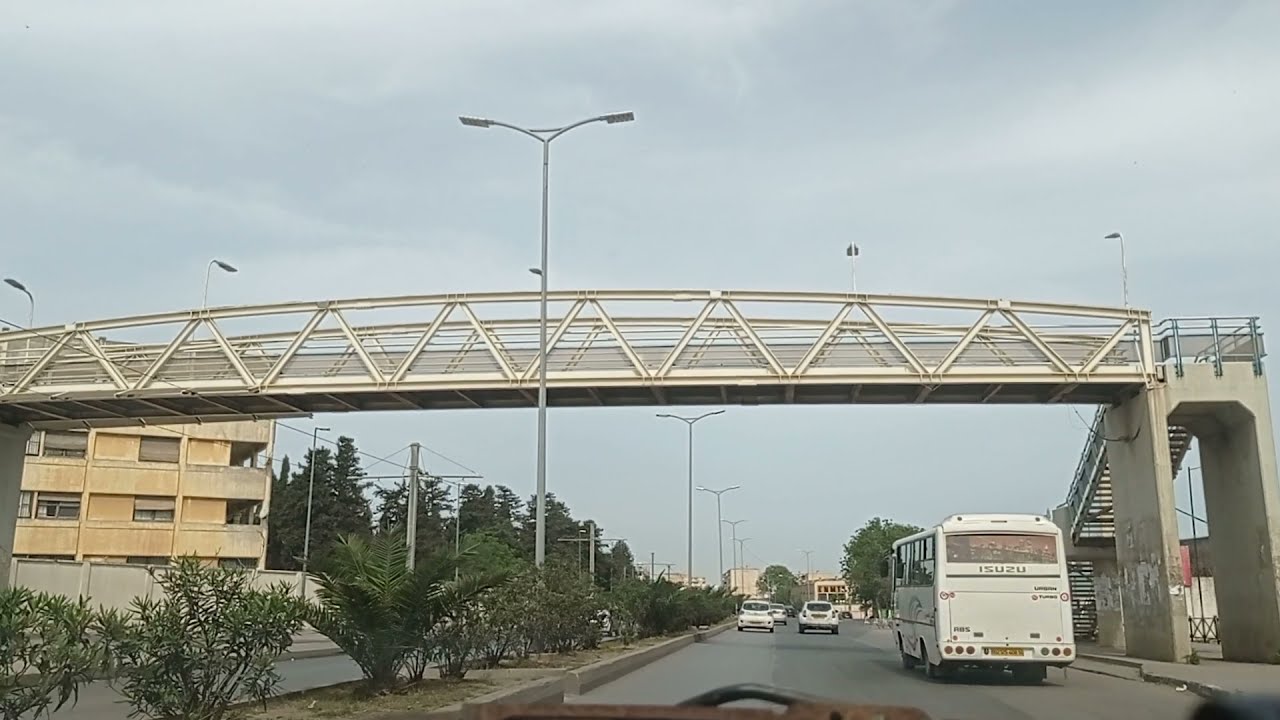 Driving from Les Dunes to Hussein Dey 🚗