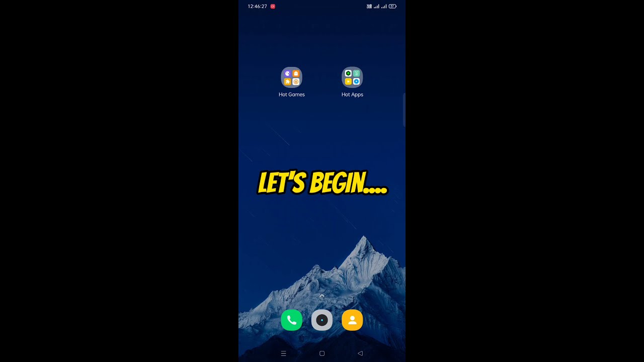 Remove Hot Apps & Games Icons from Realme π±