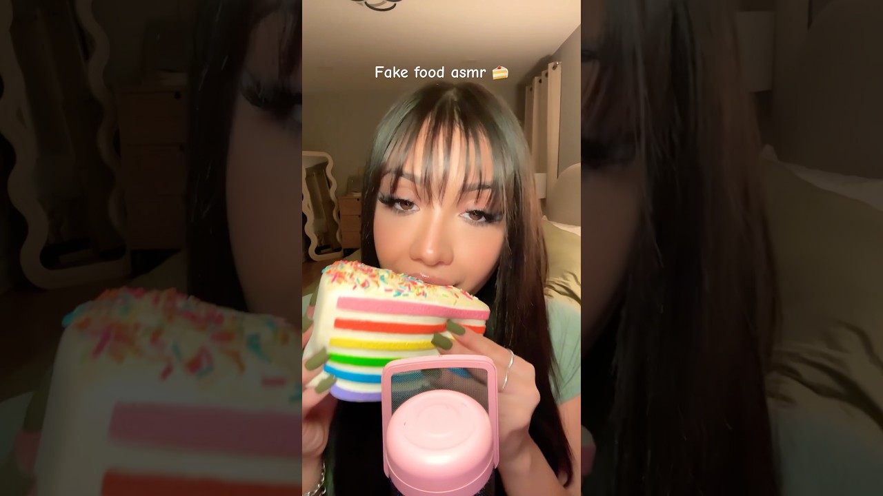 Fake Food ASMR Triggers 🍽️